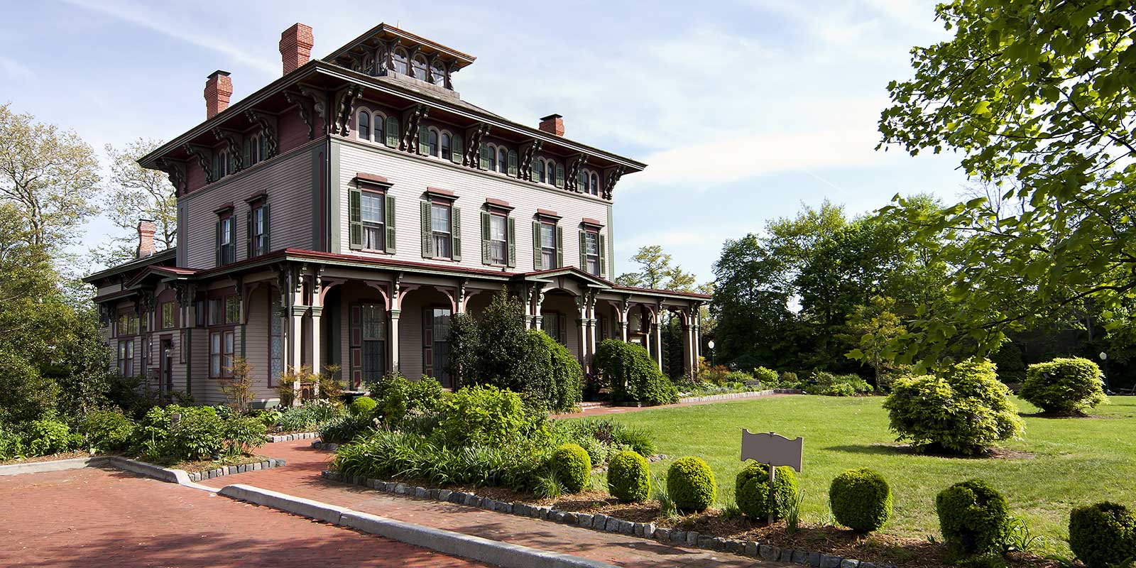 historical home with custom invisible storm windows installed